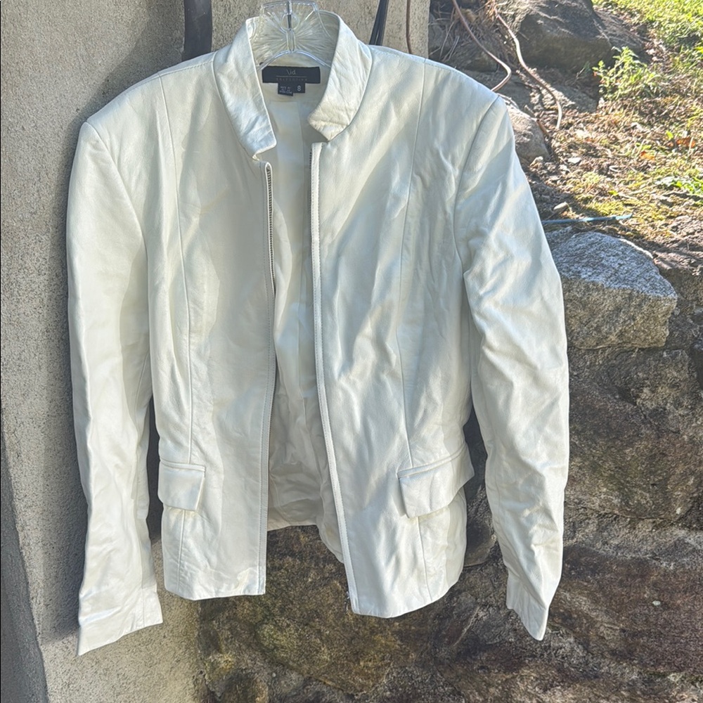 Ic Collection White Lightweight Jacket - image 1